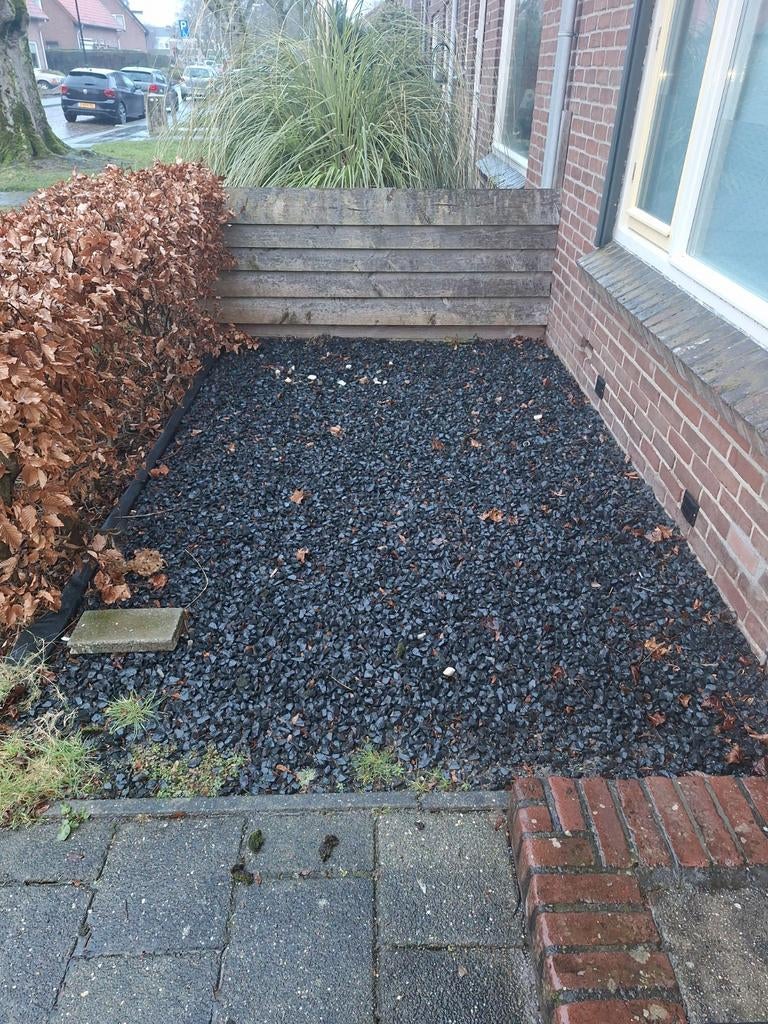 Basalt Split +-  1m3, Ophalen of Verzenden, Antraciet, Basalt, Split