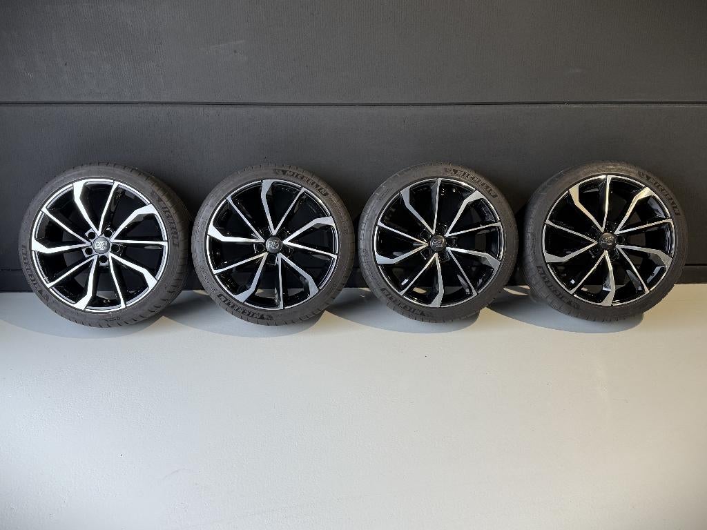 19 inch Ford Puma ST Line X MSW velgen met zomerbanden, Auto-onderdelen, Banden en Velgen, Gebruikt, Banden en Velgen, Personenwagen