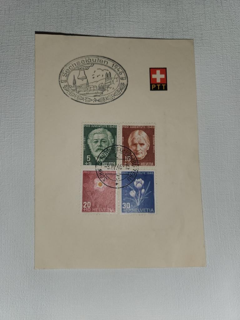 Eerste dag brief j113 j116 1946, Ophalen of Verzenden