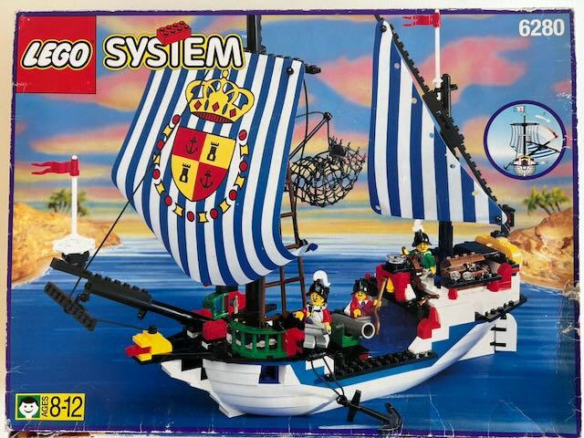 LEGO PIRATES 6280 ARMADA FLAGSHIP MET DOOS EN INSTRUCTIE, Kinderen en Baby's, Speelgoed | Duplo en Lego, Ophalen of Verzenden