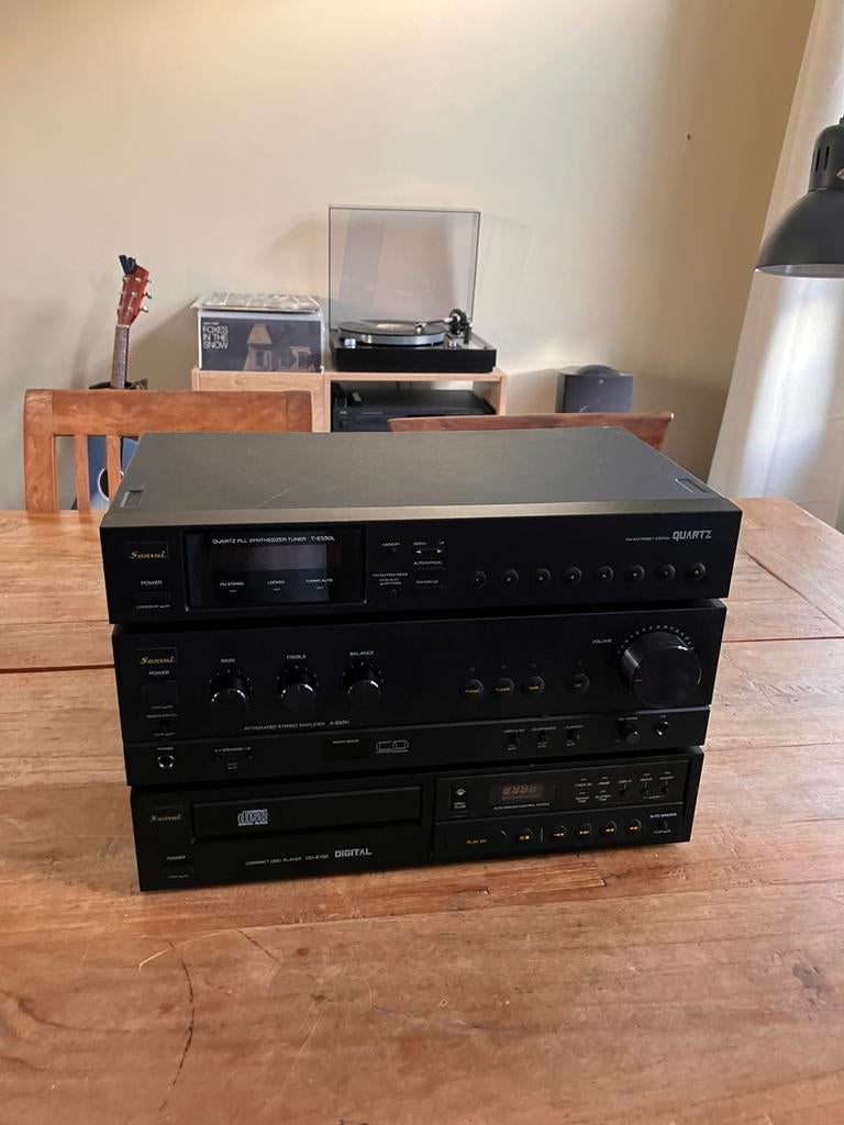 Vintage Sansui stereo set, Audio, Tv en Foto, Stereo-sets, Refurbished, Cd-speler, Tuner of Radio, Speakers, Overige merken, Losse componenten