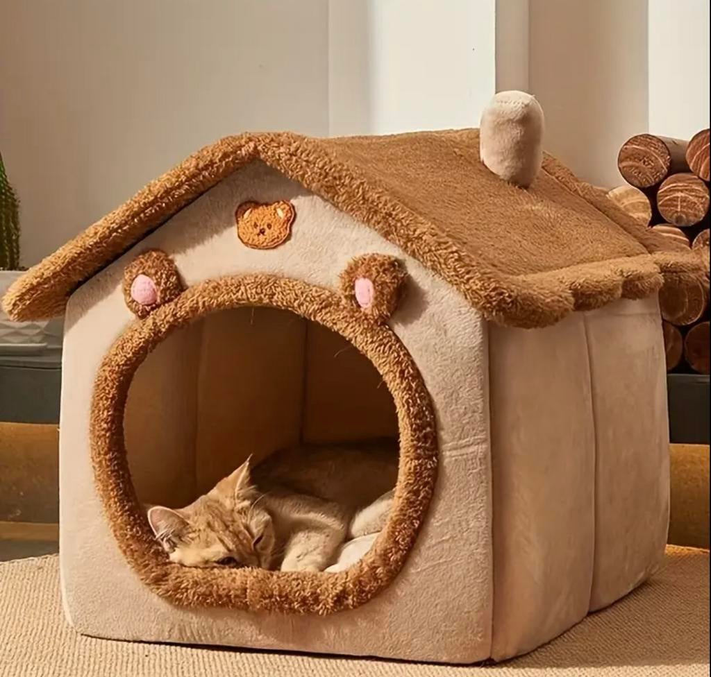 Gezellig en warm Kattenhuis nieuw, Ophalen of Verzenden, Nieuw