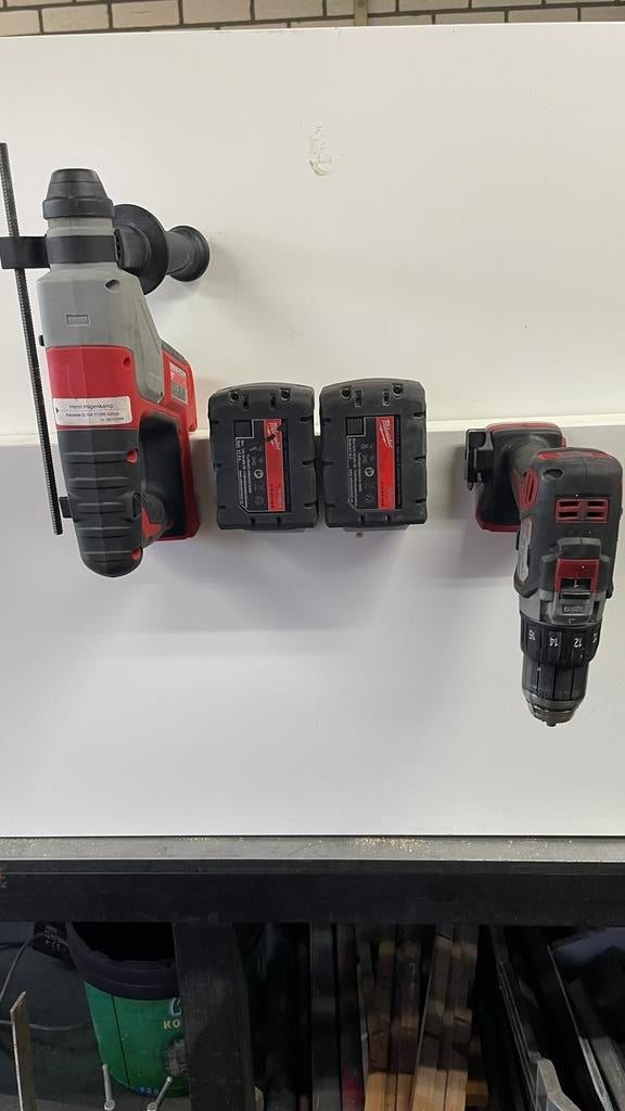 Milwaukee, Makita, Bosch  Festool Accu houder - 3D Geprint, Doe-het-zelf en Verbouw, Gereedschap | Machine-onderdelen en Toebehoren