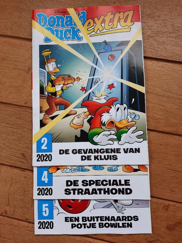 Donald Duck Extra nummer 2-4-5-2020 - 3 stuks -, Meerdere stripboeken, Ophalen of Verzenden, Zo goed als nieuw