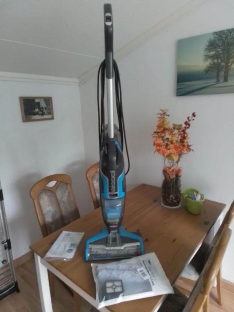 Bissell  Electrische vloerreiniger /dweil, Ophalen of Verzenden, Gebruikt