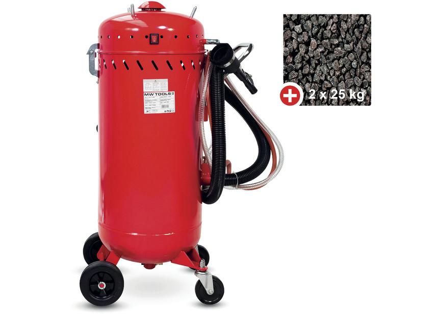 Mobiele straaltank 106 liter + 2 zakken straalmiddel SBLM050, Ophalen, Nieuw