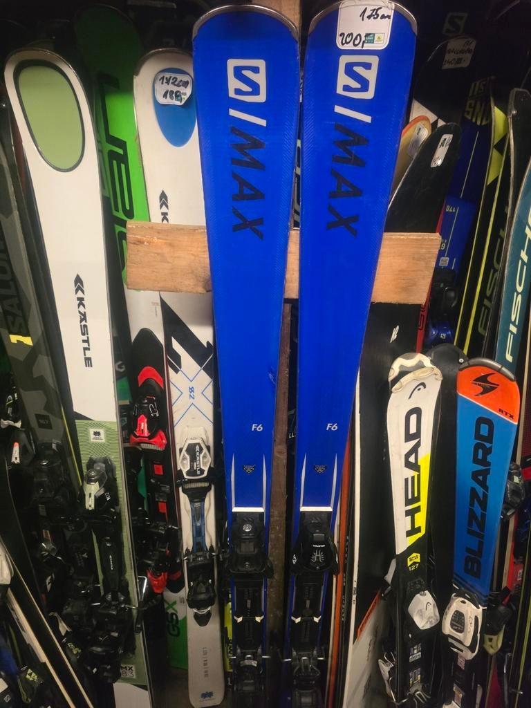 175cm SALOMON S/MAX F6, Sport en Fitness, Skiën en Langlaufen, Zo goed als nieuw, Ski's, Skiën, Salomon, Carve, 160 tot 180 cm