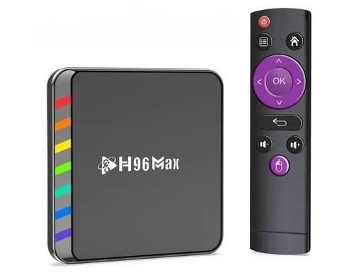 H96 Max Android TV Box – 4K – 4GB RAM – 64GB Opslag, Ophalen of Verzenden, Nieuw, HDMI, Minder dan 500 GB