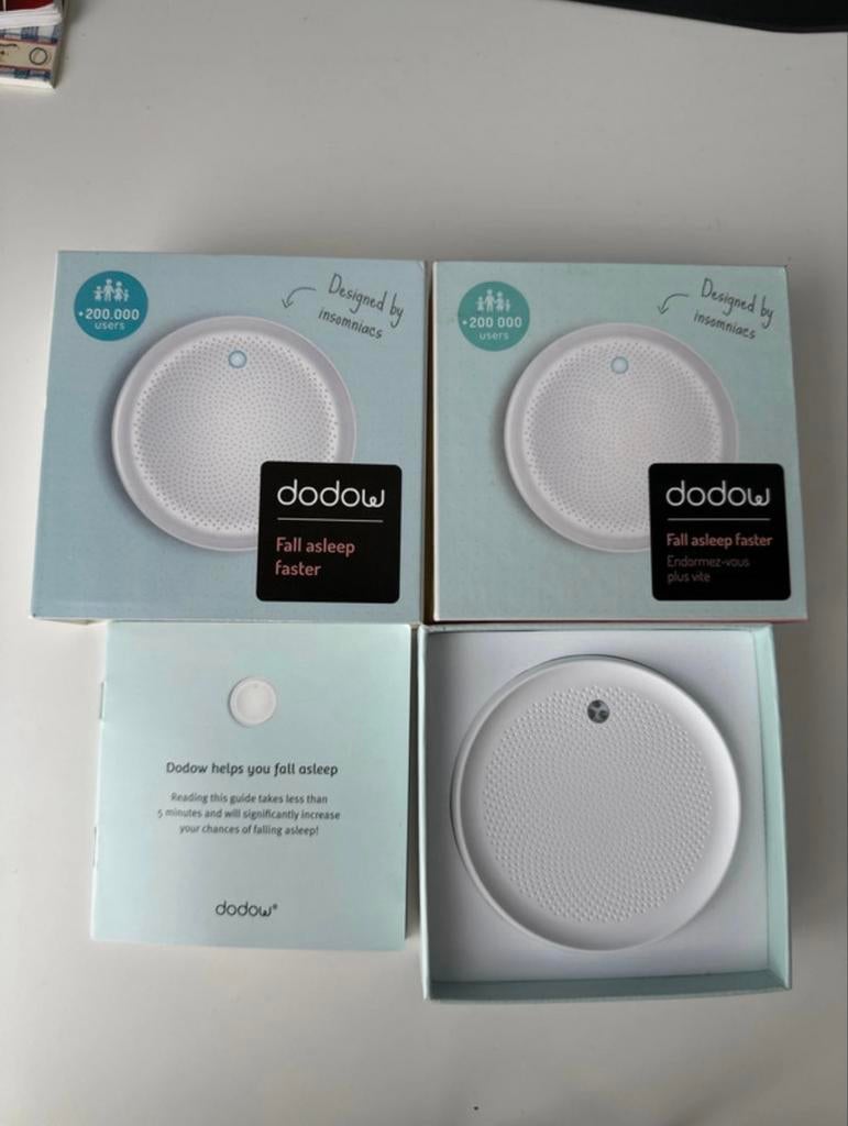 Dodow Slaaphulp - Fall asleep faster - Slaap met blauw licht, Ophalen of Verzenden, Nieuw, Overige typen