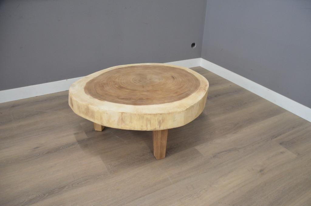 Ronde suar salontafel - 86 - 96cm -BT133