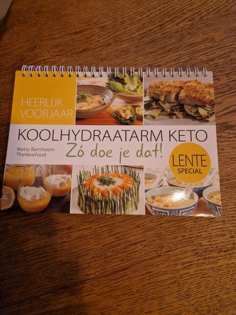 Koolhydraatarm & Keto Dieet Boek - The New Food, Boeken, Kookboeken, Nieuw, Ophalen of Verzenden, Hoofdgerechten, Matty Barnhoorn