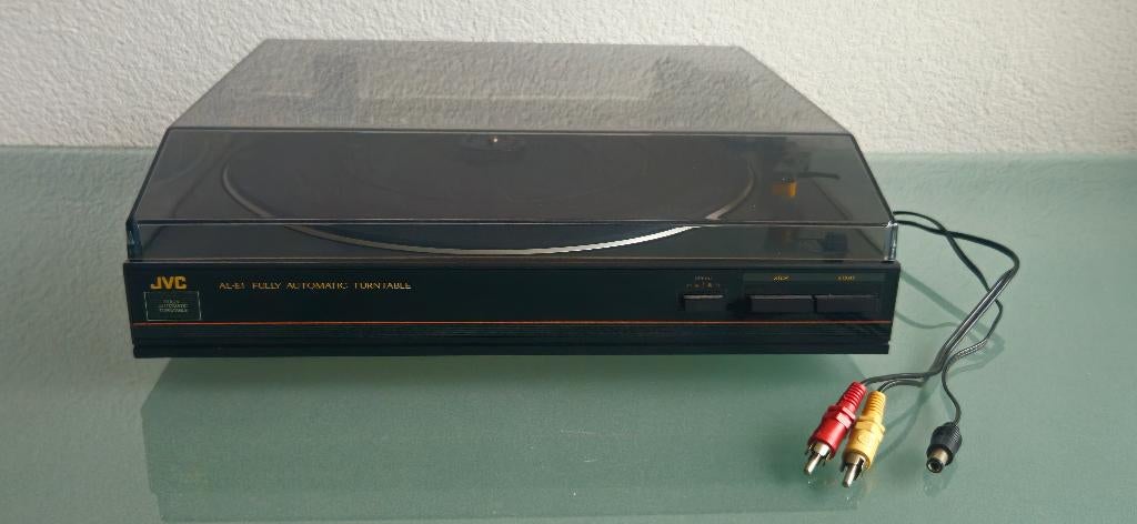 JVC AL-E1BK incl. boekjes, izgst, werking onbekend., Audio, Tv en Foto, Platenspelers, Overige merken, Gebruikt, Automatisch, Ophalen of Verzenden