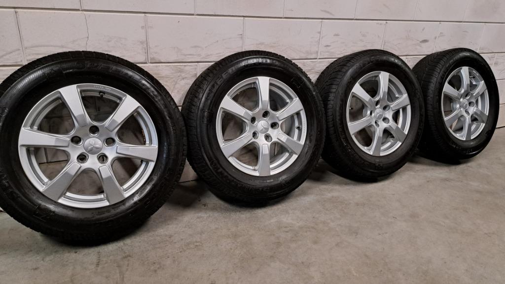 Lichtmetalen velgen Mitsubishi Asx Eclipse Cross 215/65/16, Auto-onderdelen, Banden en Velgen, 16 inch, Banden en Velgen, Personenwagen
