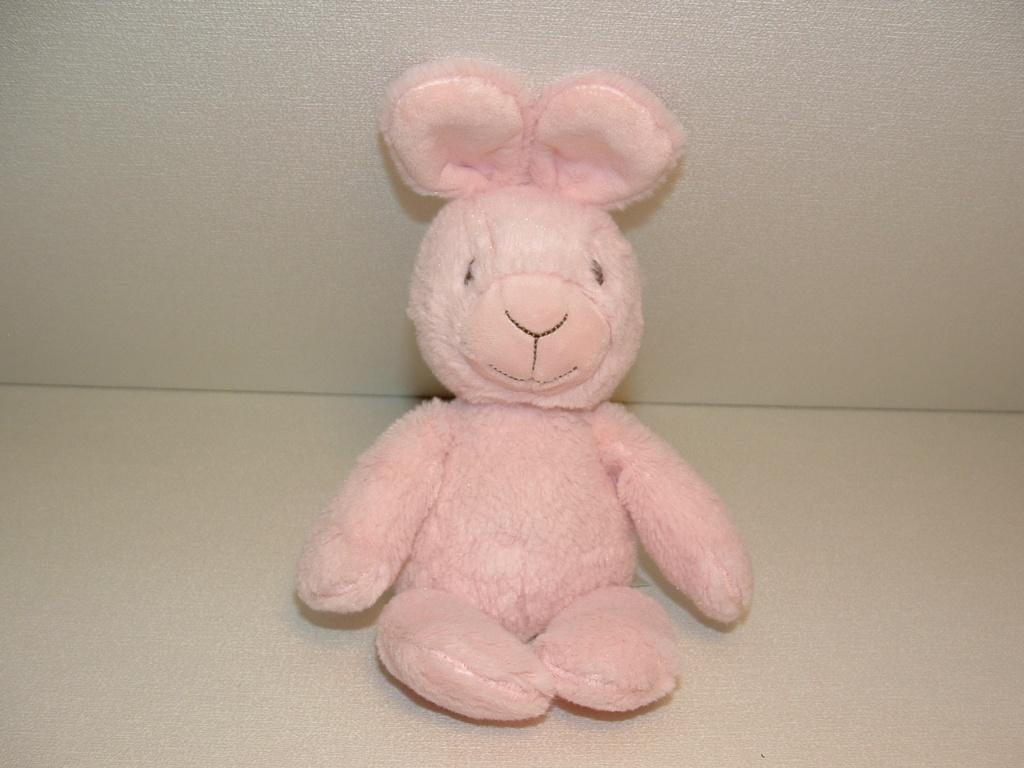 HAPPY HORSE KRUIDVAT KONIJN PLUCHE ROZE MET VELOURS ROZE, Verzenden, Nieuw, Overige typen