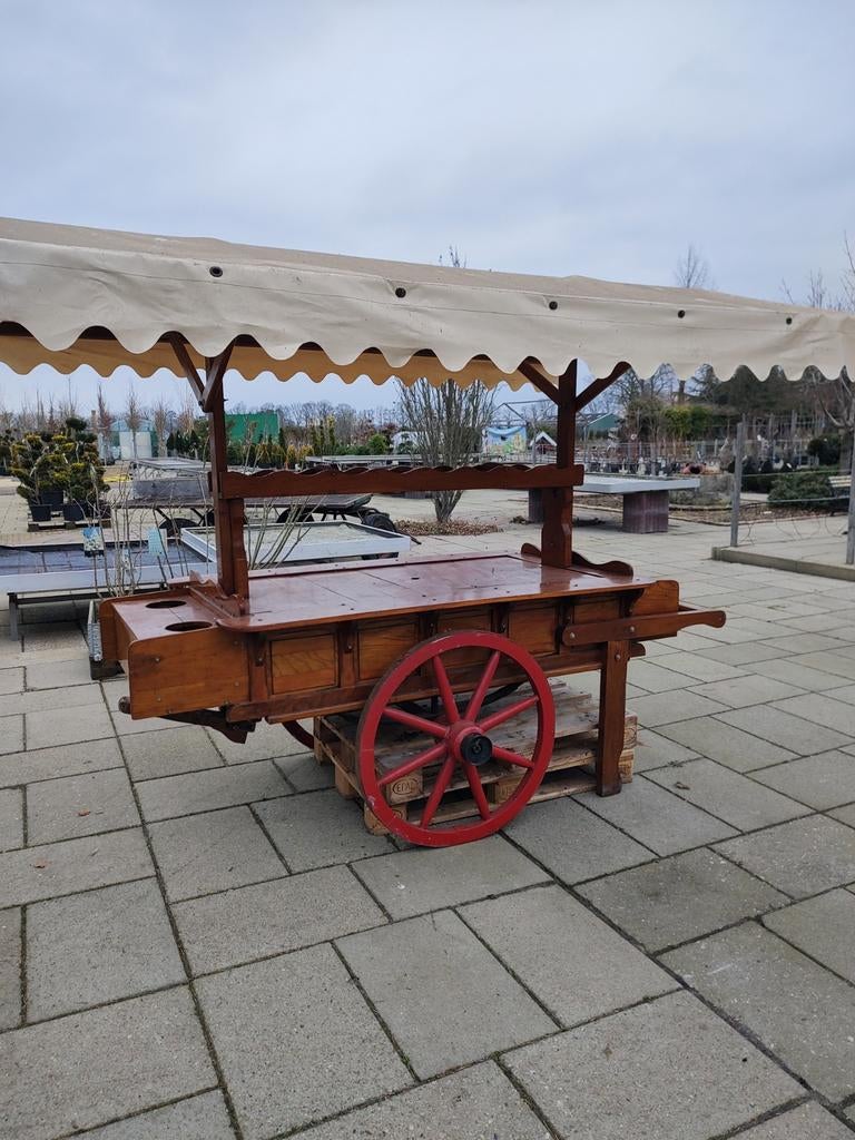 Authentieke Haringkar met zeil, Ophalen