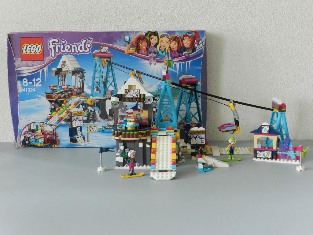 Lego Friends 41324 Ski schans, Ophalen of Verzenden, Zo goed als nieuw, Complete set, Lego