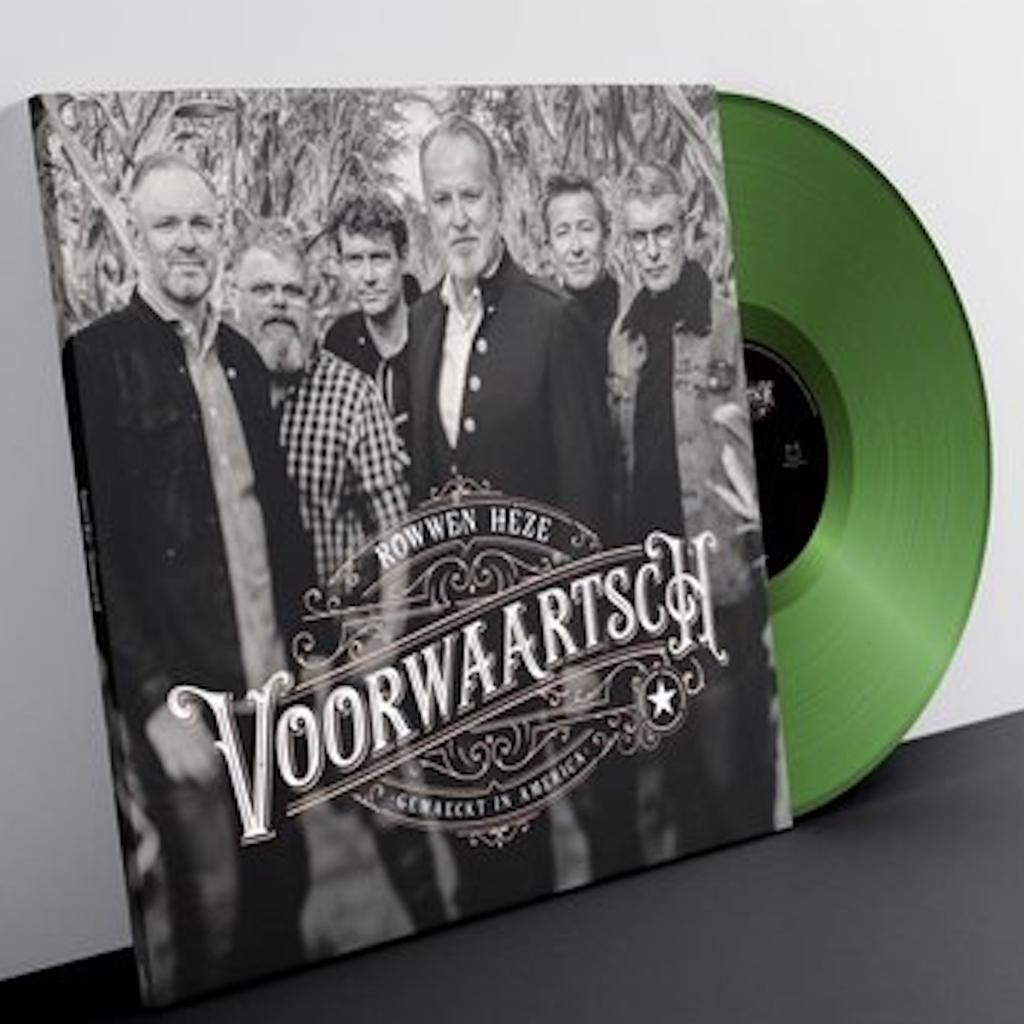 Vinyl LP Rowwen Heze Voorwaartsch (BRONS) GROEN Vinyl NIEUW, Cd's en Dvd's, Vinyl | Nederlandstalig, Nieuw in verpakking, Streekmuziek