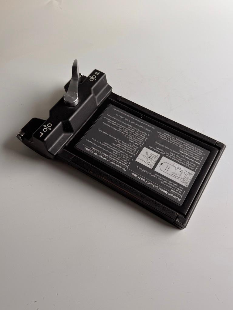 Polaroid Film holder en Transport case, Technische Camera, Ophalen of Verzenden, Gebruikt, Polaroid, Polaroid