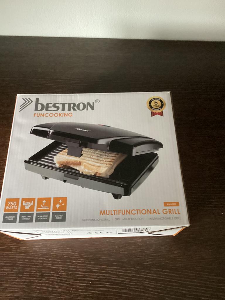 Bestron multifunctionele grill, Ophalen, Nieuw