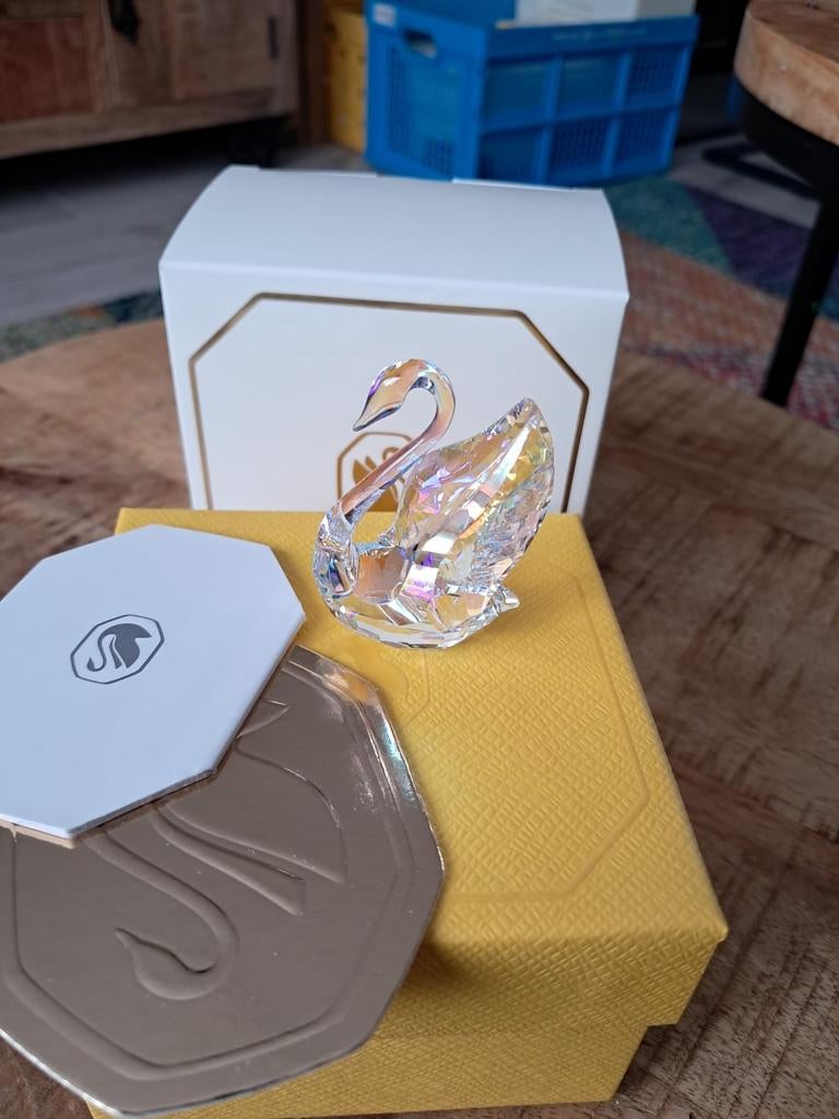 Swarovski zwaan, Verzamelen, Swarovski, Ophalen of Verzenden, Nieuw, Figuurtje