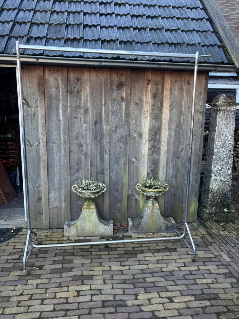 Xl kledingrek carlotte antiek en brocante, Huis en Inrichting, Woonaccessoires | Kapstokken, Ophalen, Gebruikt, -, --