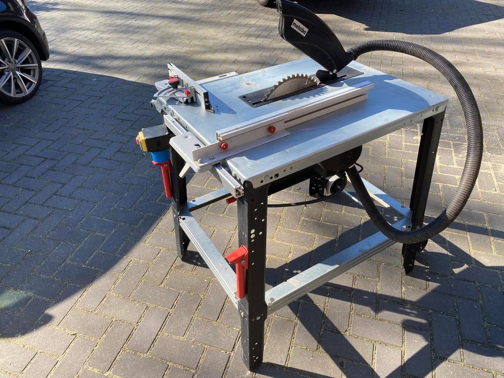 Metabo zaagtafel 315M 220V, Doe-het-zelf en Verbouw, Gereedschap | Zaagmachines, Cirkelzaag, Ophalen of Verzenden, Zo goed als nieuw