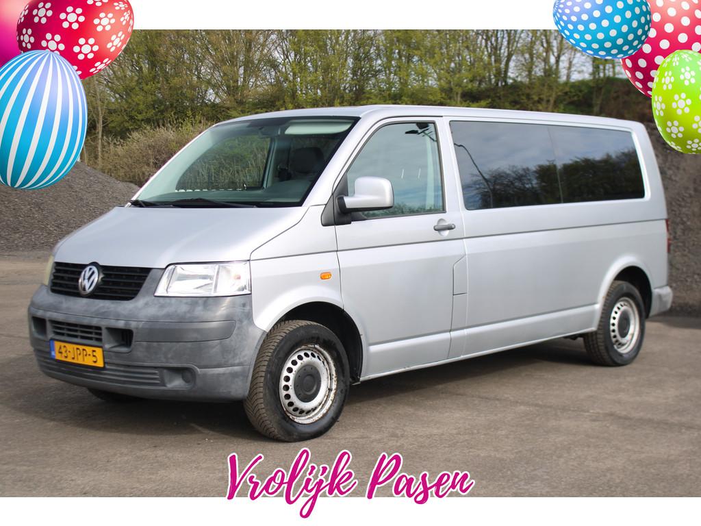Volkswagen Transporter Kombi 1.9 TDI 340 Trendl. 9-Persoons, Stof, Gebruikt, Metallic lak, 102 pk