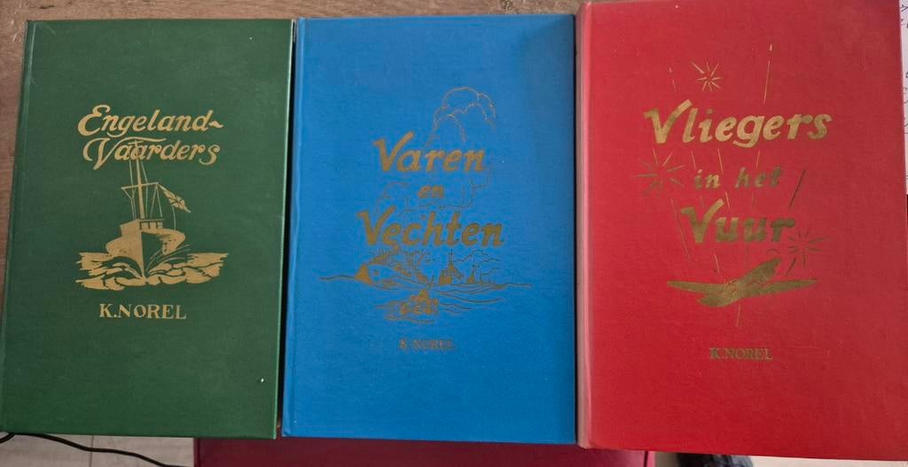 K. Norel: Engelandvaarders, Varen en Vechten, Vlieg, Boeken, Ophalen of Verzenden, K. Norel, Overige onderwerpen, Tweede Wereldoorlog