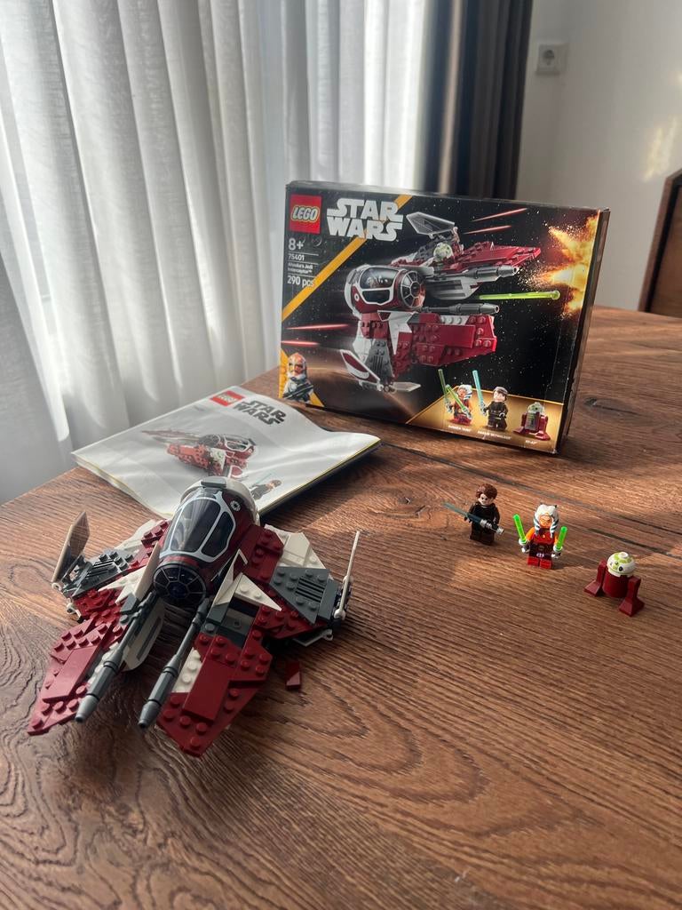 Lego Star Wars Jedi Starfighter, Kinderen en Baby's, Speelgoed | Duplo en Lego, Star Wars, Lego, Ophalen of Verzenden, Zo goed als nieuw