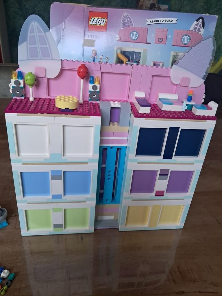 Gabby poppenhuis met extra cakes feest set, Ophalen of Verzenden