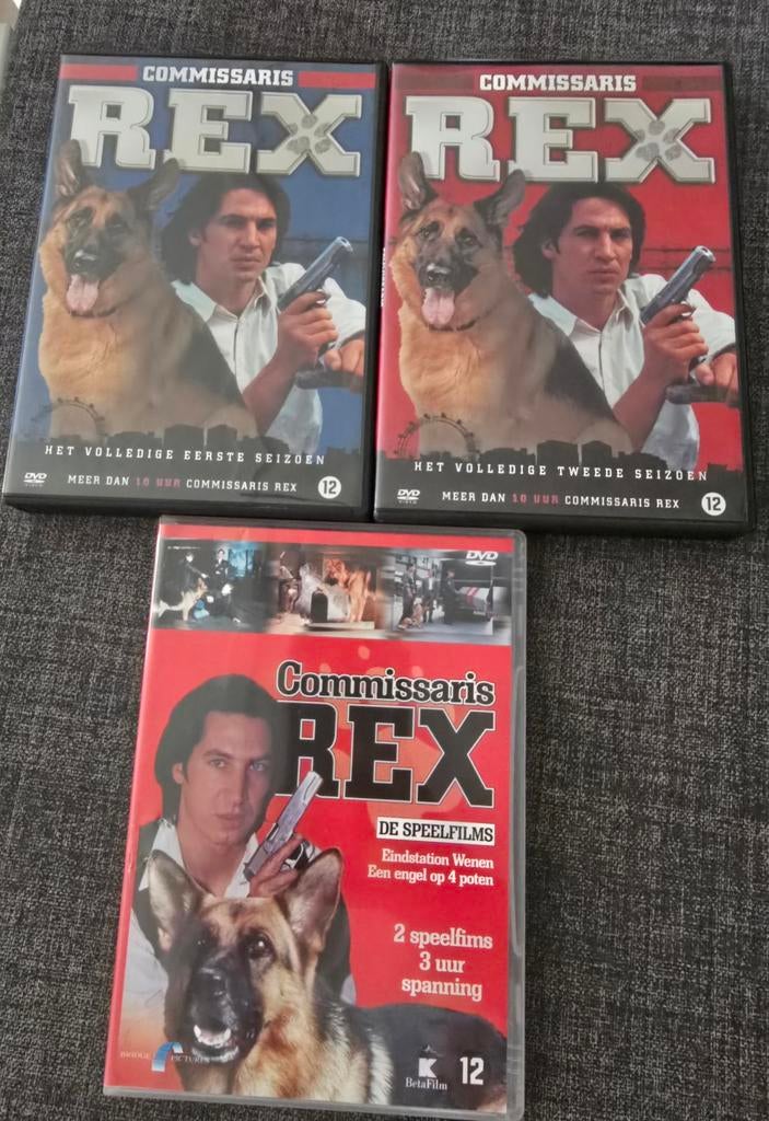 Dvd de serie commissaris Rex seizoen 1 + 2 en de speelfilms, Cd's en Dvd's, Dvd's | Tv en Series, Vanaf 12 jaar, Ophalen of Verzenden