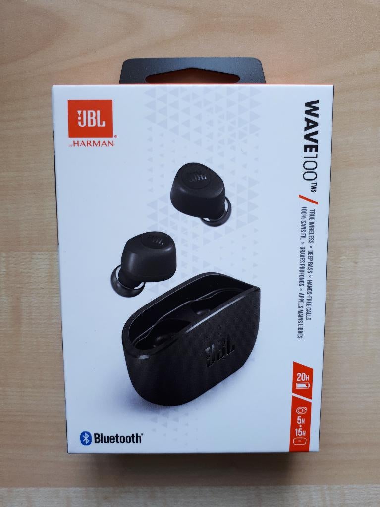 JBL wave 100 TWS tune nieuw geseald, Zwart, Bluetooth, Nieuw, Ophalen of Verzenden