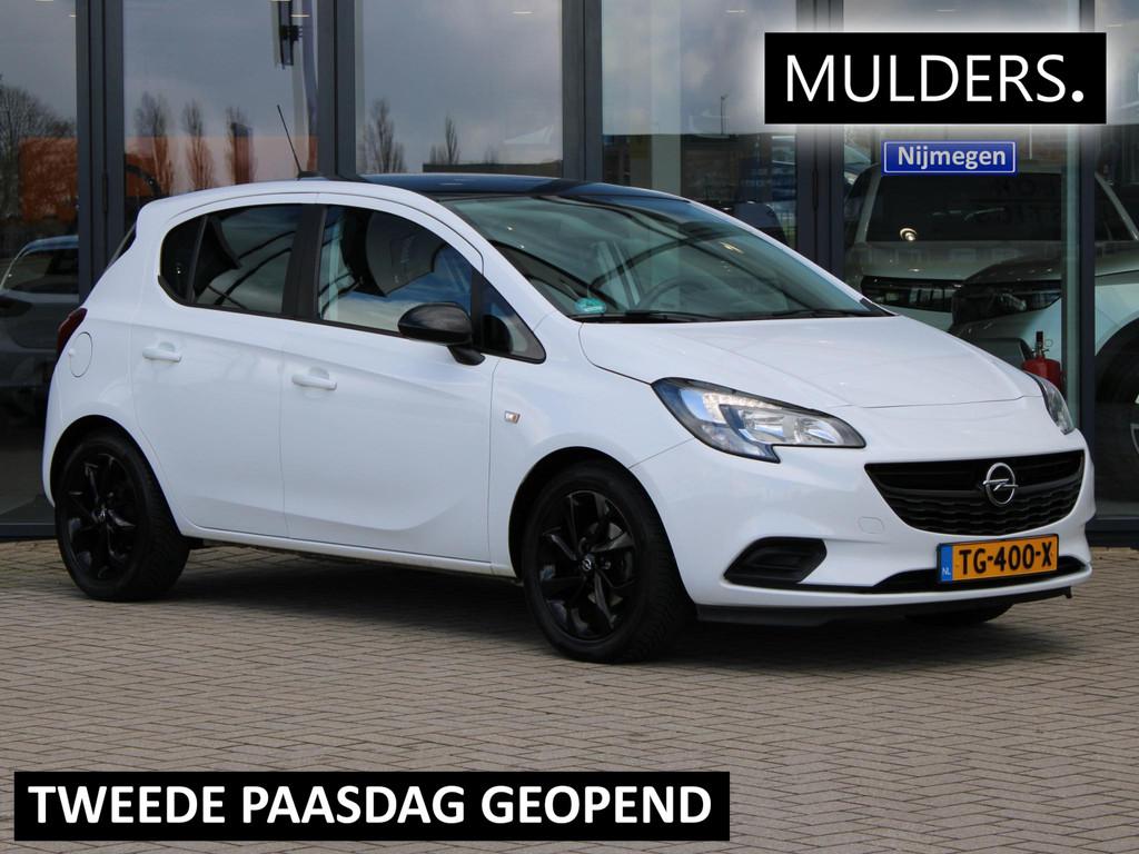 Opel Corsa 1.4 Black Edition | LMV / Cruise / Trekhaak, Voorwielaandrijving, 12 maanden, Gebruikt, Origineel Nederlands