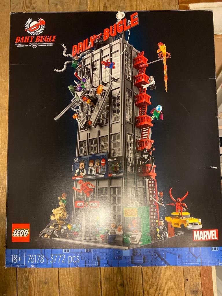 LEGO Daily Bugle 76178 - Nieuw in gesealde verpakking, Marvel, Lego, Nieuw, Ophalen of Verzenden