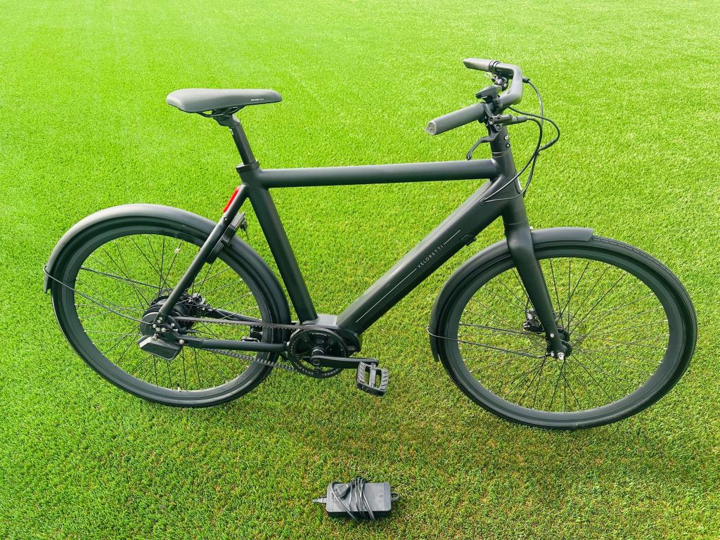 Veloretti elektrische Herenfiets belt Drive 60cm✅
