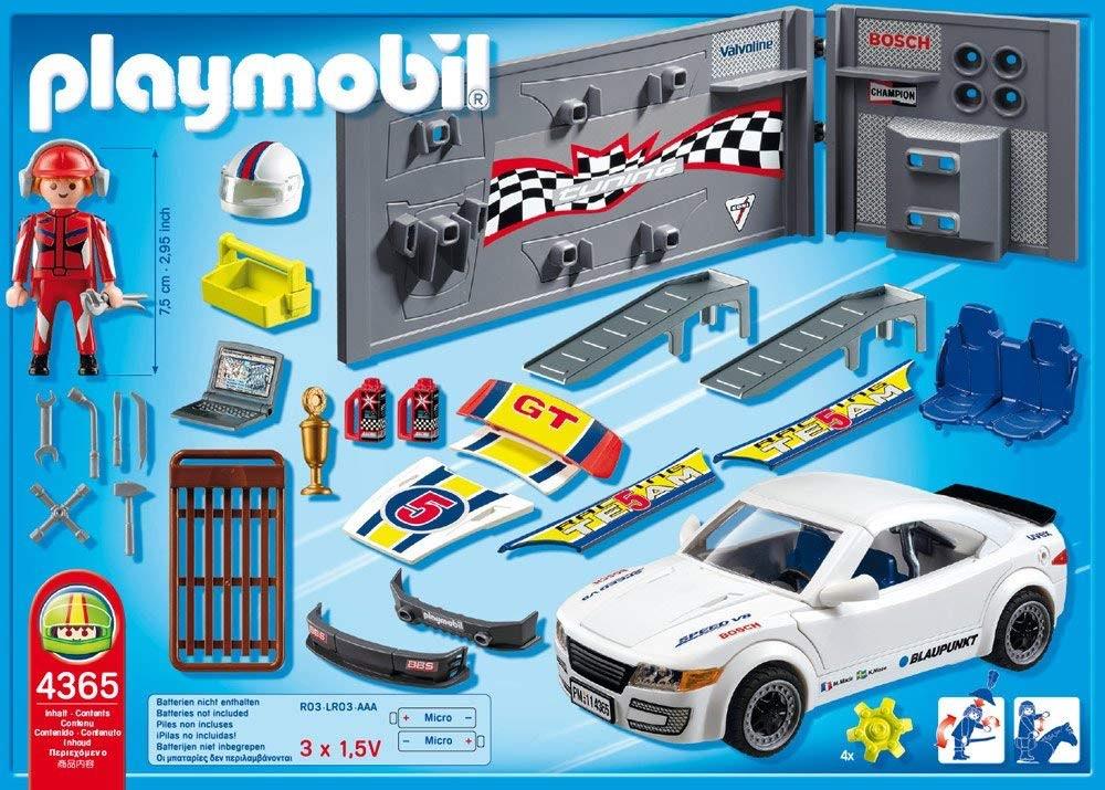 Playmobil 4365 en 4366 GT Race auto's, Kinderen en Baby's, Speelgoed | Playmobil, Ophalen, Gebruikt, Complete set