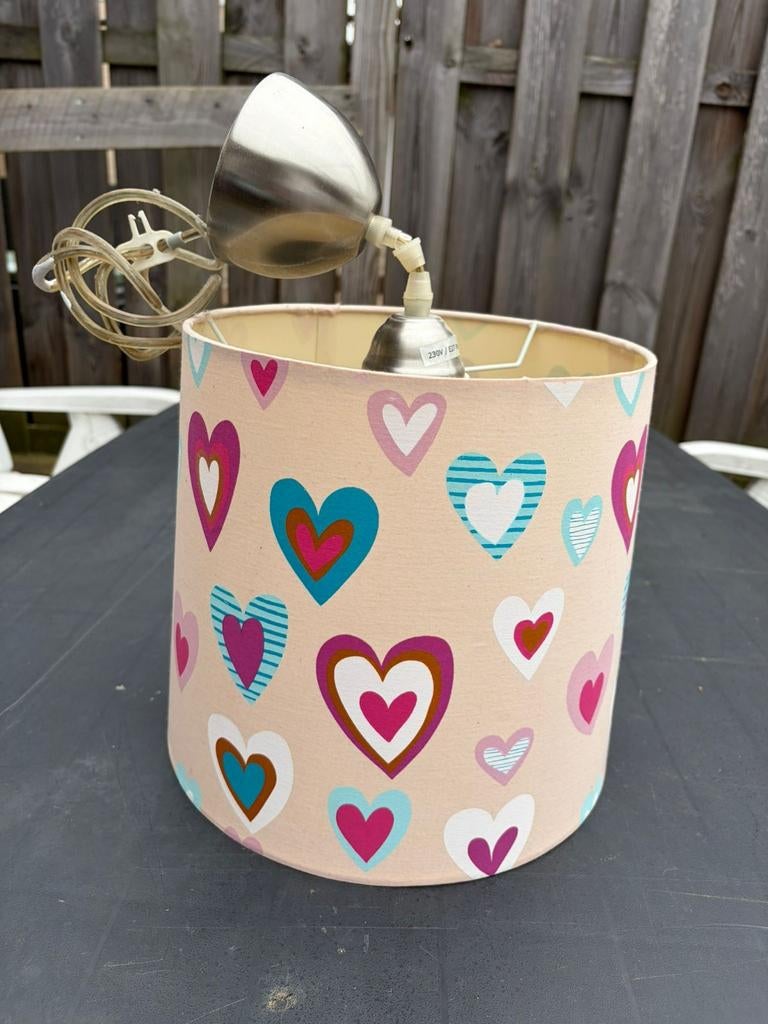 Plafond lamp, Ophalen, Rond