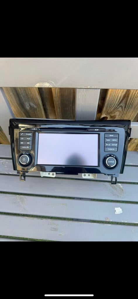 Nissan qashqai 2018 autoradio/navigatie Originele, Auto diversen, Ophalen of Verzenden, Zo goed als nieuw