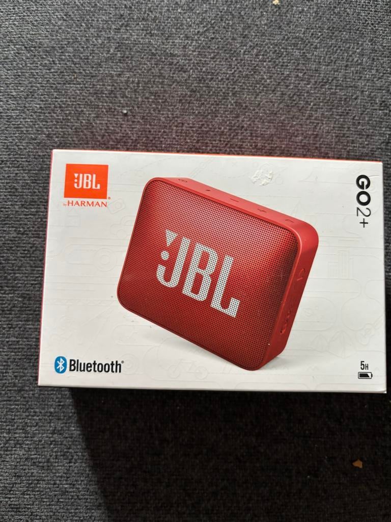 JBL GO2+ Draagbare Bluetooth Speaker Rood, Ophalen, JBL, Overige typen, Nieuw