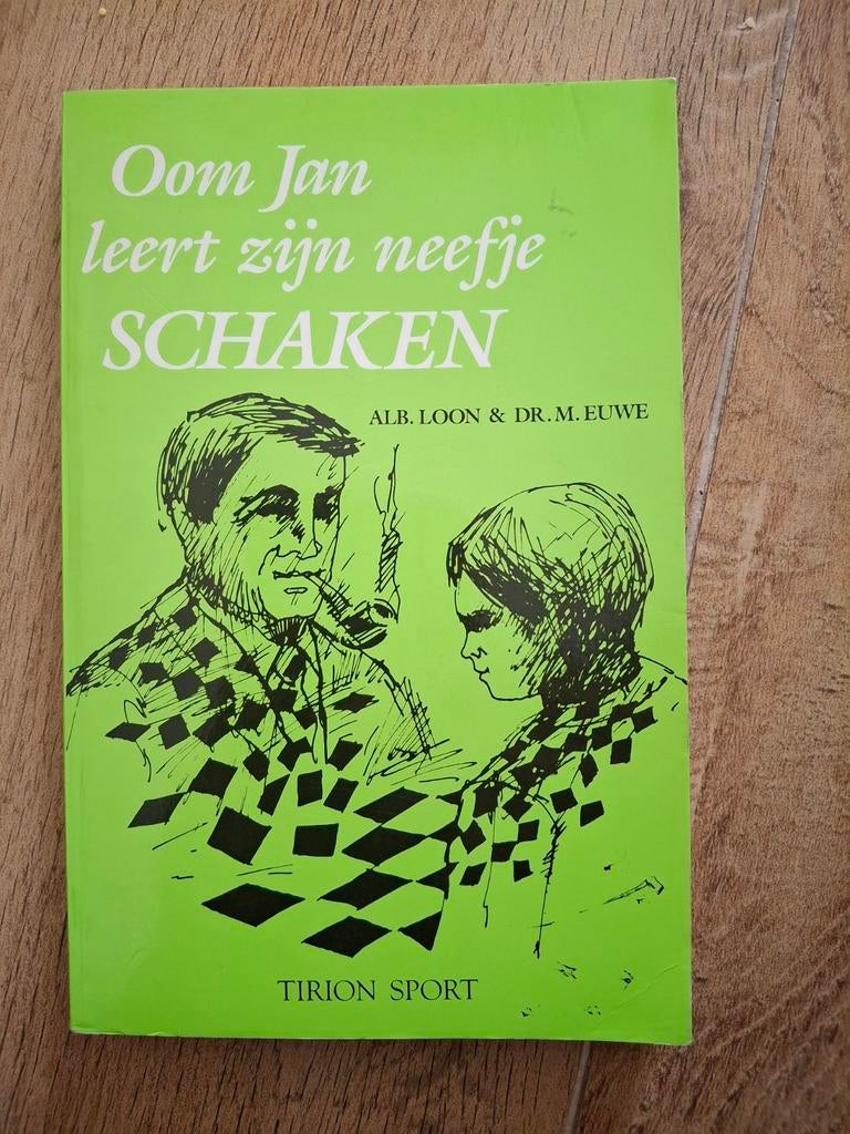 Max Euwe - Oom Jan leert zijn neefje schaken, Ophalen of Verzenden, Zo goed als nieuw, Max Euwe; A. Loon, Balsport