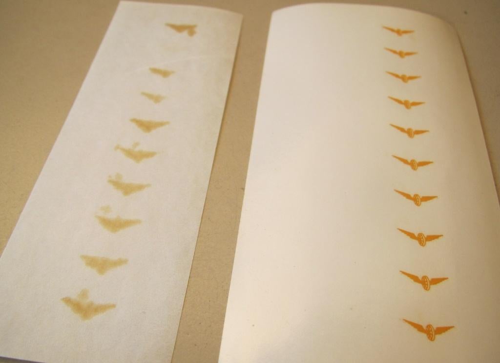 Märklin 10x Vleugelrad transfers 3066 Belgische diesel Nohab, Hobby en Vrije tijd, Modeltreinen | H0, Wisselstroom, Locomotief