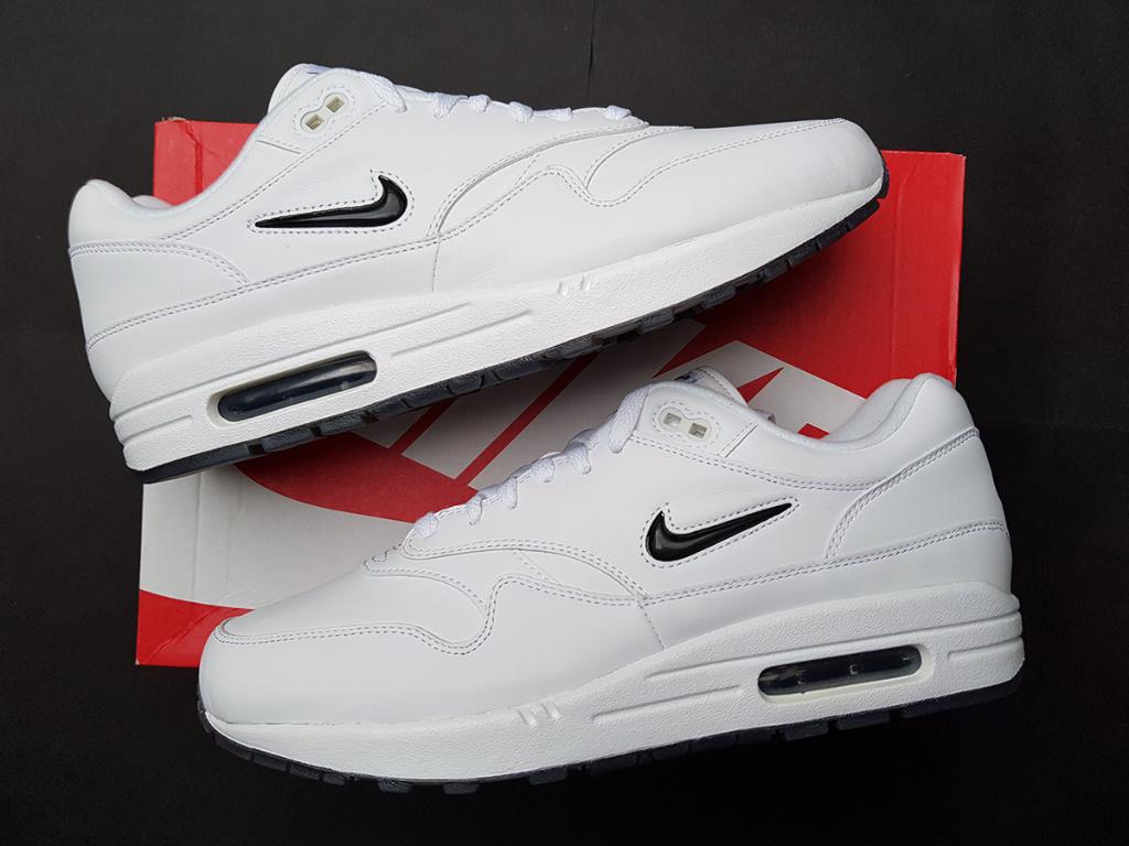 EU44.5 Nike Air Max 1 Jewel, Ophalen of Verzenden, Nieuw, Wit