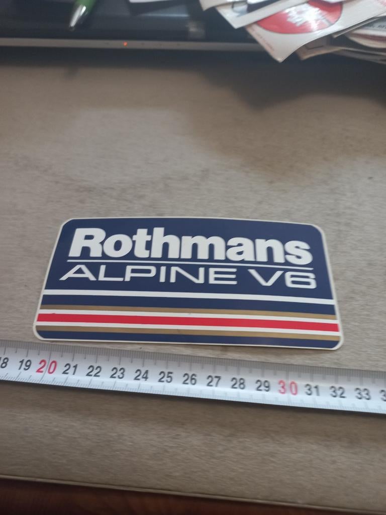 Rothmans alpine v6, Ophalen of Verzenden, Zo goed als nieuw