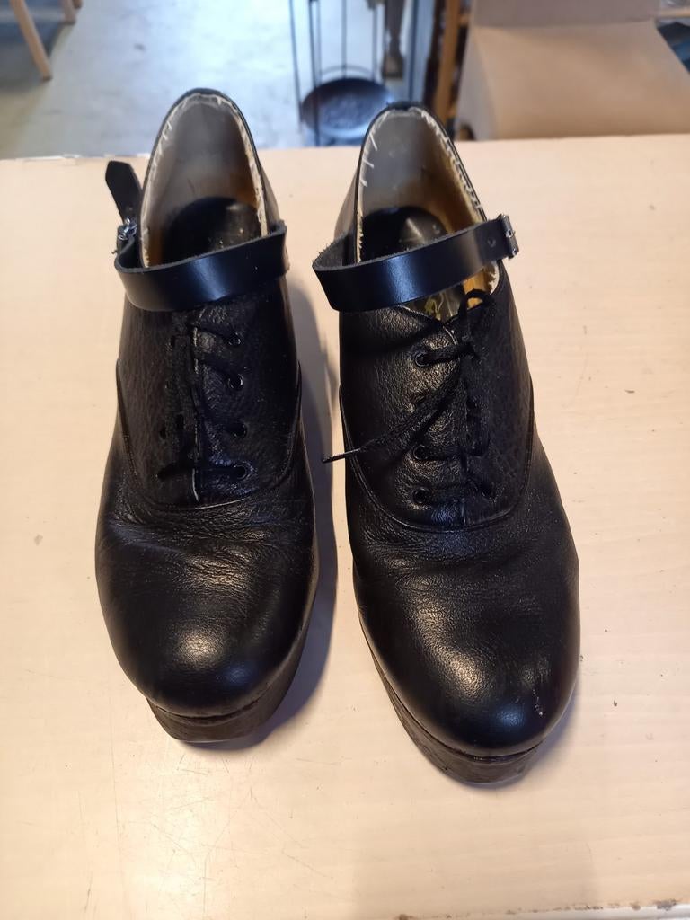 Ierse Tapdansschoenen mt 39 ( HALMOR), Ophalen, Zo goed als nieuw, Zwart