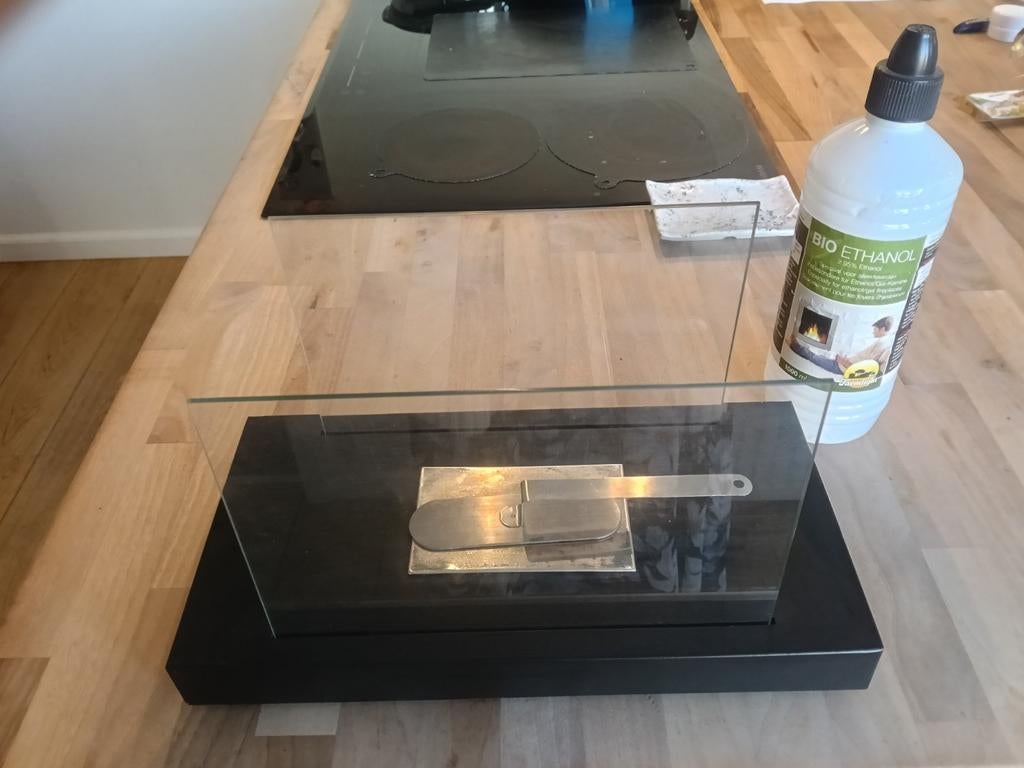 Tafelbrander / Tafelhaard - Gebruikt, Ophalen of Verzenden, Gebruikt, Vrijstaande haard, Elektrische haard