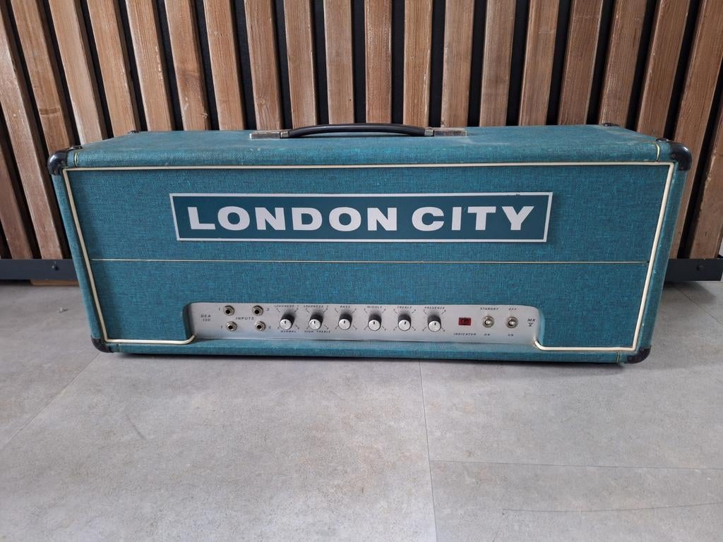 London City Gitaarversterker Top - Vintage Sound, Muziek en Instrumenten, Versterkers | Bas en Gitaar, Ophalen, Gebruikt