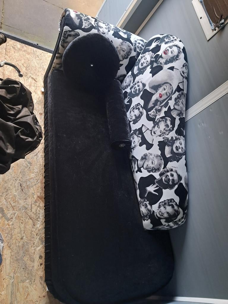 Super leuke bank marylin Monroe bieden, Huis en Inrichting, Banken | Sofa's en Chaises Longues, Ophalen, 75 tot 100 cm