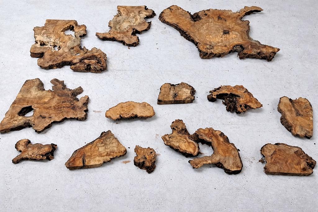 Olijfhout / wortelhout Epoxy - diverse formaten beschikbaar, Ophalen of Verzenden