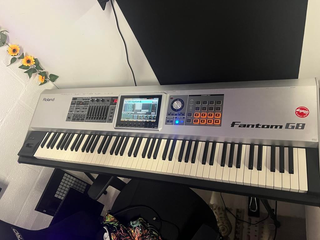 Roland Fantom G8 synthesizer workstation, Ophalen, Zo goed als nieuw, 88 toetsen, Roland