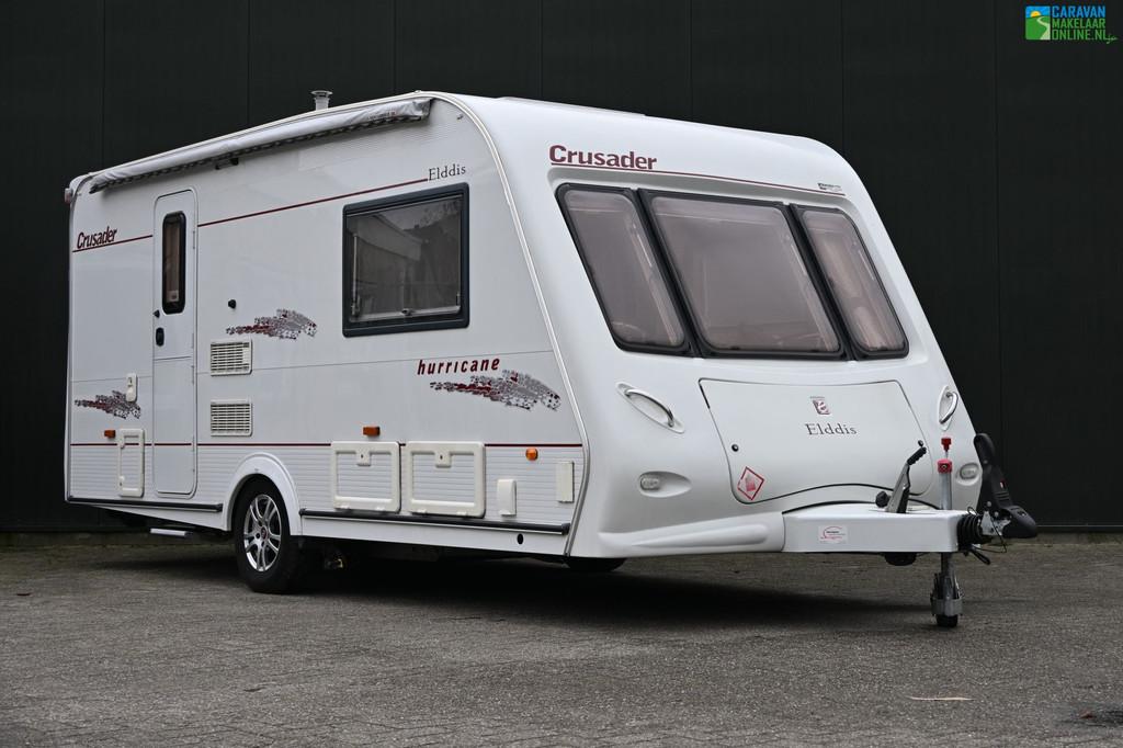 Elddis Crusader Hurricane 470 inc. Mover voortent luifel etc, Standaardzit, Elddis, Tot en met 2, 5 tot 6 meter